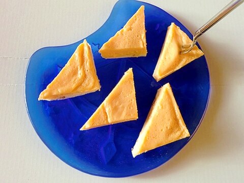 レンジで3分♪ママレードチーズケーキ